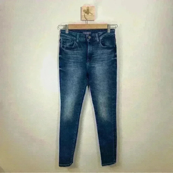 DL1961 Florence Cropped Mid-Rise Instasculpt Skinny Size 25 - Picture 1 of 11